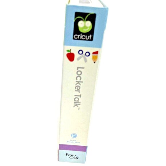 Cricut Locker Talk Shapes Cartridge W/ Keypad & Manual Provo Craft 29-0289 - Picture 8 of 8